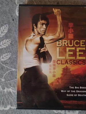 Bruce Lee Classics 3-Disc DVD set like new