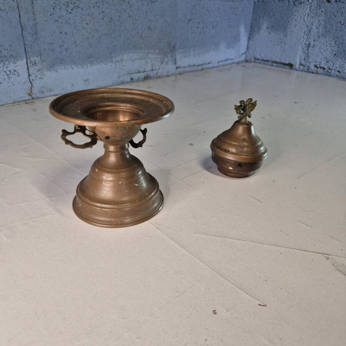 Copper vessels used, antiques