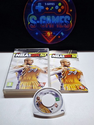 NBA 2K10 παιχνίδι PSP μεταχειρισμένο