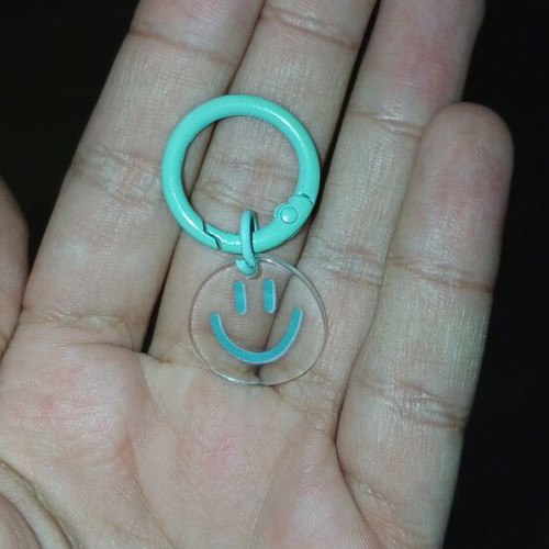 Keychains with smile new, multicolor
