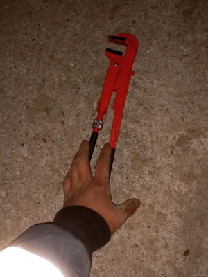 Crab wrench 1" like new unused