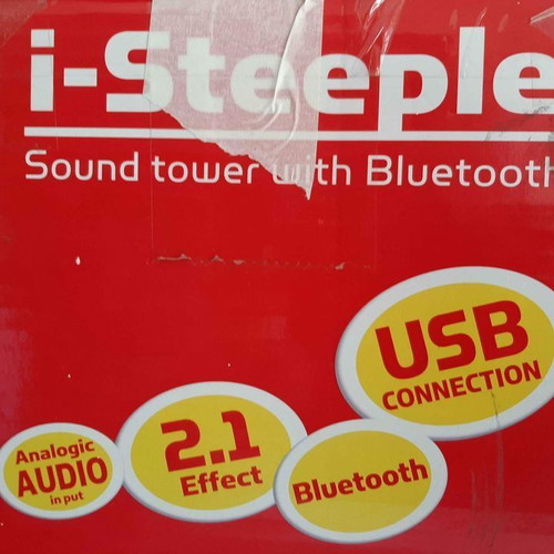 I-steeple speaker tower used 60 W with Bluetooth, USB, SD