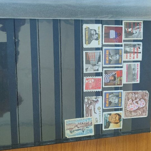 Stamp album leather, like new