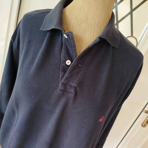 Benetton blouse blue like new, size L