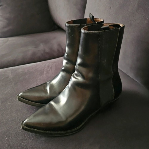 H&M black ankle boots size 37