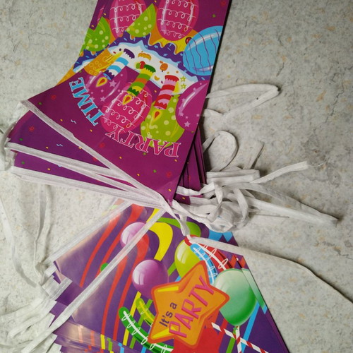 Party flags used