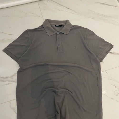 Etirel men's grey polo shirt size L like new