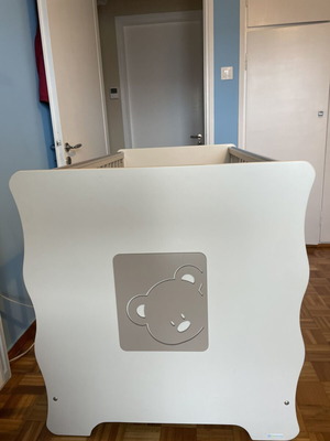 Casababy 70×140 μετατρεπόμενη βρεφική κούνια με στρώμα
