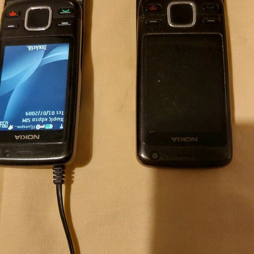 Nokia 6600i mobile phones used, pack of 2, with charger and accessories