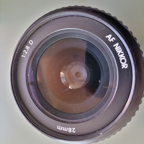 Nikon F90X analog 35mm camera like new with AF Nikkor 28mm lens and remote