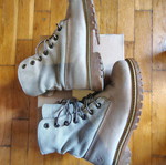 Lumberjack boots used, beige size 36