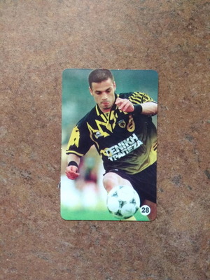 Rainbow collectible card Football '98-'99 No28 new