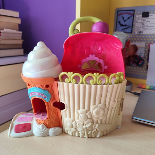 Strawberry Shortcake House used with some stains