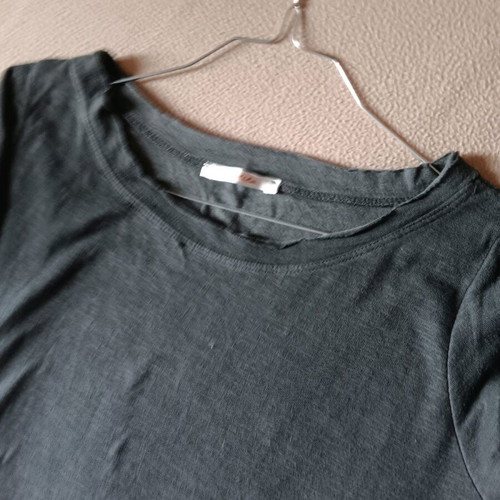 Badila long dress like new, grey double fabric