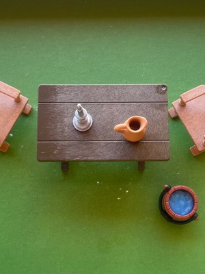 Playmobil dining set in excellent condition