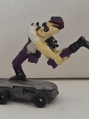 Skateboard Mania figure used with signs of age