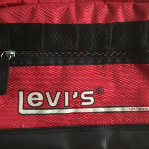 Levi’s vintage shoulder bag like new, black and red