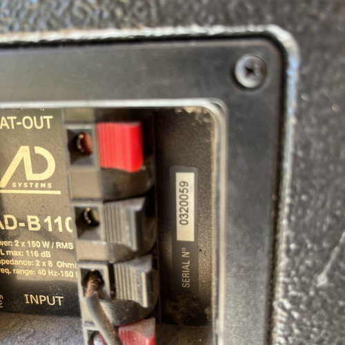 Subwoofer like new, ideal for events and professional audio