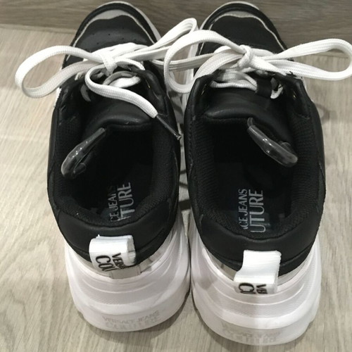 Versace Jeans Couture women's sneakers size 38, used, black