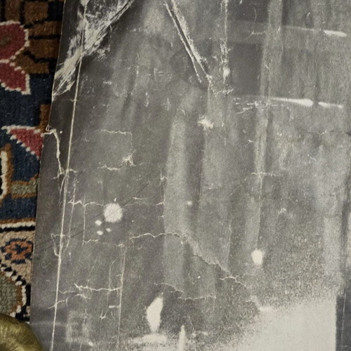 Poster with tanks outside Polytechnic used, 1970s decade