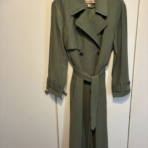 Attrattivo trench coat new, size Large, khaki