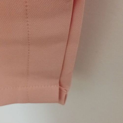Glamorous high-waisted pants used, peach color, size M