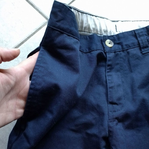 Boys' blue fabric pants Zara used size 140 cm