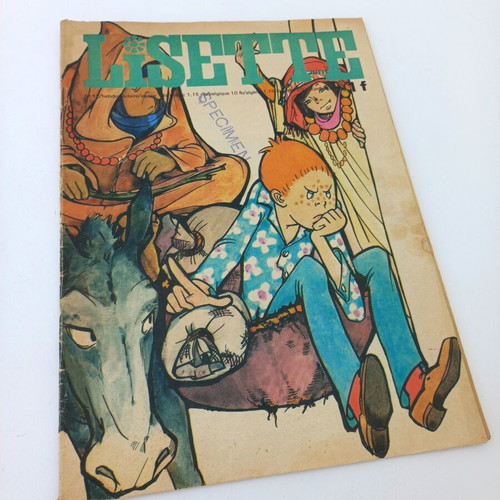 Lisette comic used, large format, 1969