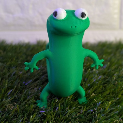 Green lizard Hoppers 3D printed