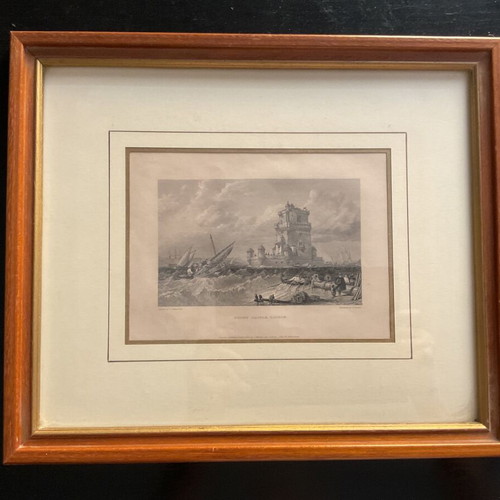 Engraving by E.Finden 1832 with certificate, framed, new