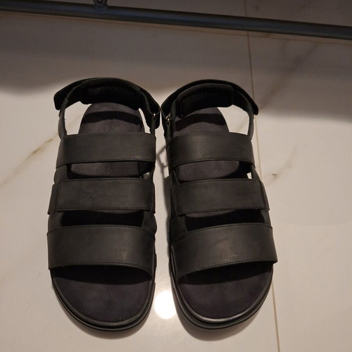 Badura black men's sandals size 45 new