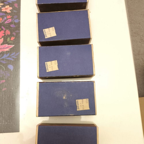 Vintage souvenir safety matches set of 5 from New Zealand used