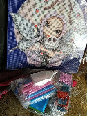 Diamond painting new with rhinestones