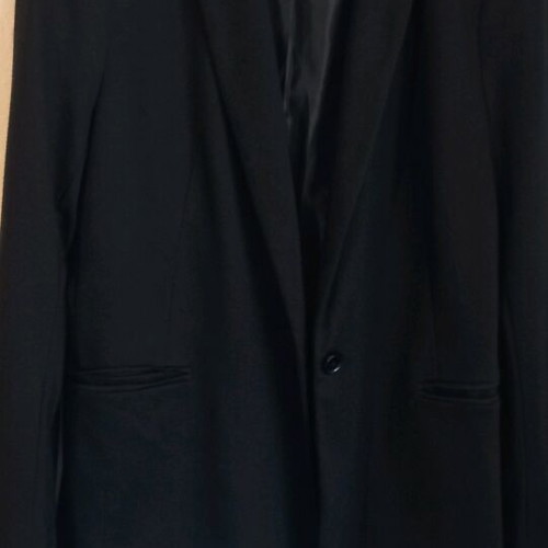 Black blazer and blouse Stradivarius used, medium size