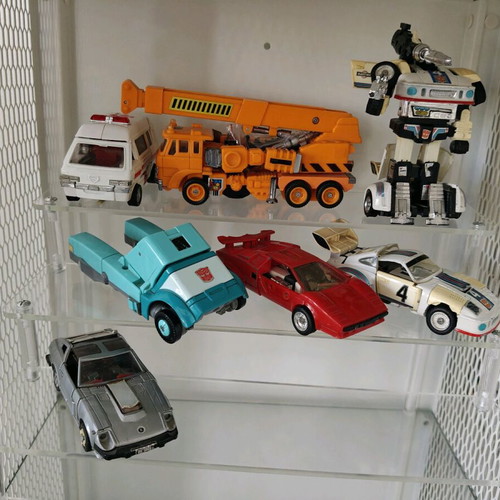 Transformers G1and Diaclone figures