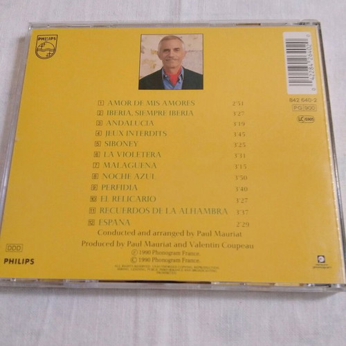 Paul Mauriat Iberia CD used