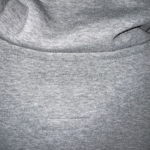 Men's gray Republic Presents hoodie with high neck, like new, size XL