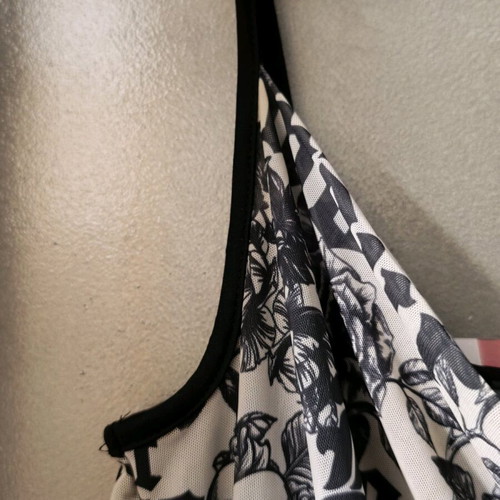 Mini black and white dress Primark like new, size L
