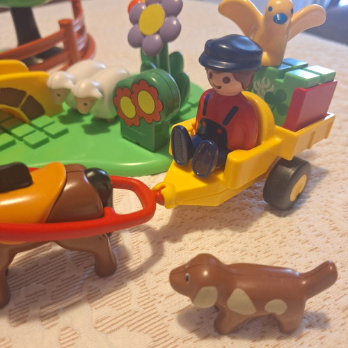 Playmobil 1-2-3 Our Favorite Animals 6770 like new, complete set