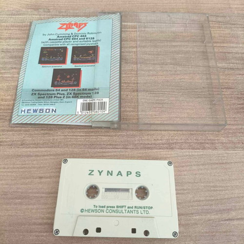 ZYNAPS Sinclair ZX Spectrum used