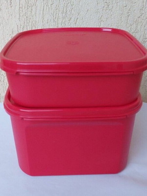 Tupperware compact container set 2.6L and 1.2L new