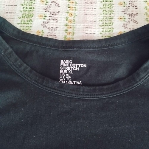 Long-sleeve shirt H&M like new, dark blue, size XL