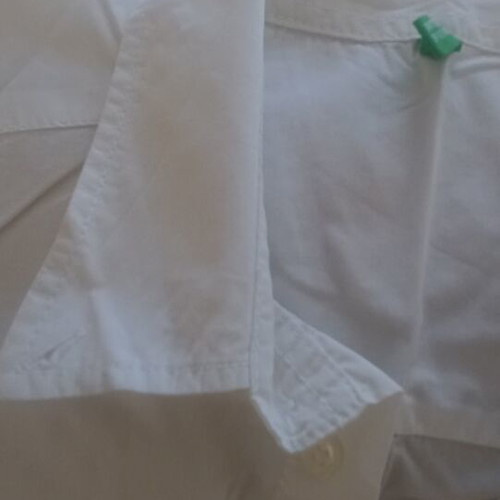 Benetton white children's shirt like new, size 158 cm