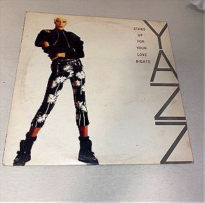 YAZZ / Stand up for your love rights / Ελληνικο maxi single / pop 90s /βινύλιο