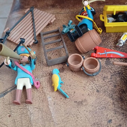 Playmobil Pirate Ship like new