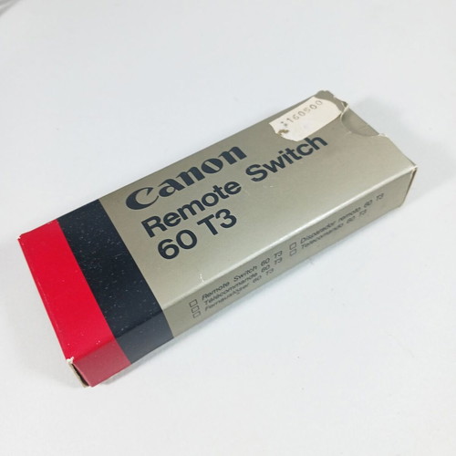 Canon 60 T3 Remote Switch Control New NOS