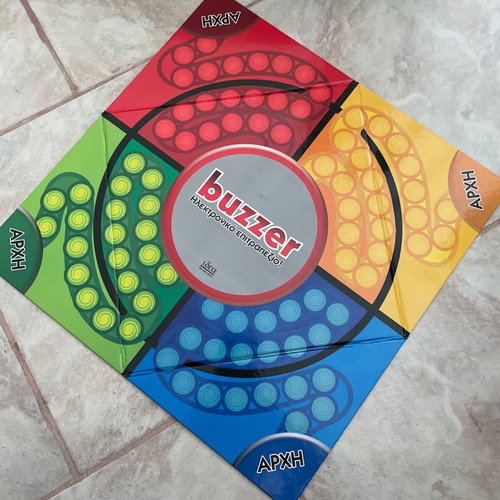 Electronic board game buzzer new version with 4 games in 1