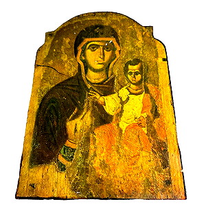Εκκλησιαστική εικόνα με την Παναγία 28x20