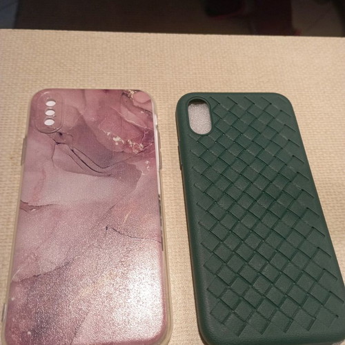 Silicone cases for iPhone X/XS new, pack of 3