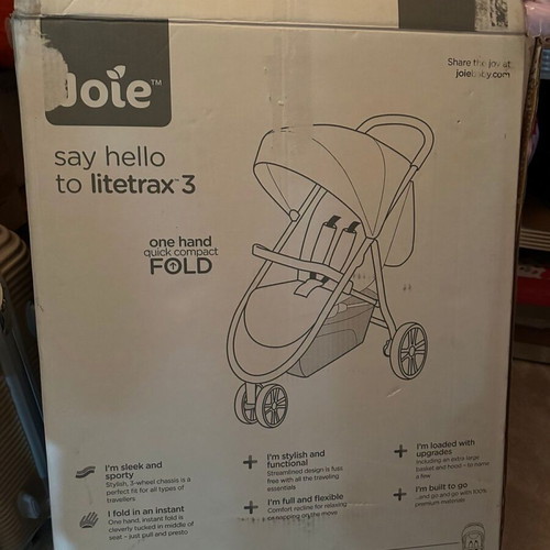 Joie Baby Stroller like new with anti-sweat cover